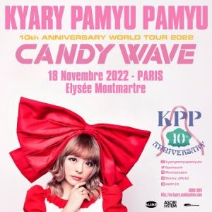 Kyary Pamyu Pamyu en concert à l'Elysée Montmartre en 2022