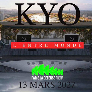 Kyo en concert Paris La Défense Arena en mars 2027