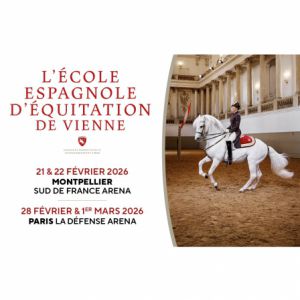 L'école Espagnole d'équitation de Vienne Paris La Défense Arena, le 28 février 2026