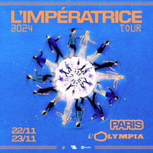 L'impératrice en concert à L'Olympia en novembre 2024