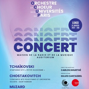 L'Orchestre et Choeur des Universités de Paris et Carlos Dourthé à La Maison de la Radio