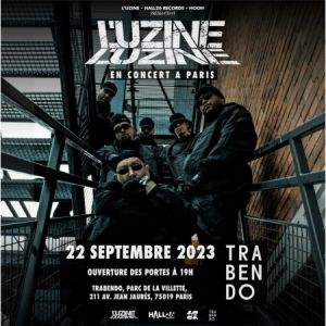 L'uZine en concert au Trabendo en septembre 2023