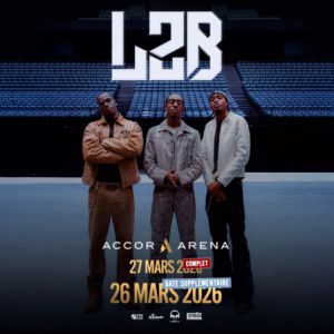 L2B en concert Accor Arena le 26 mars 2026