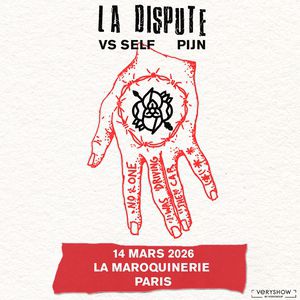 La Dispute en concert La Maroquinerie le 14 mars 2026