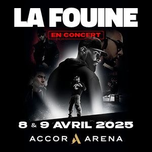 La Fouine en concert à l'Accor Arena en avril 2025