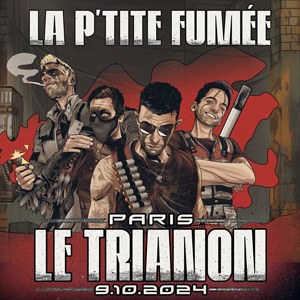 La P'tite Fumée en concert au Trianon en octobre 2024