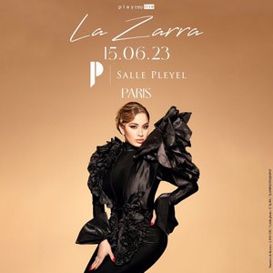 La Zarra en concert Salle Pleyel en juin 2023