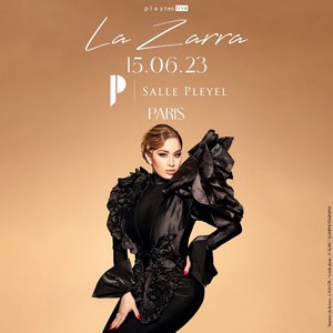 La Zarra en concert Salle Pleyel en juin 2023
