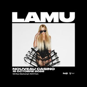 Lamue Concert Nouveau Casino Paris 2026