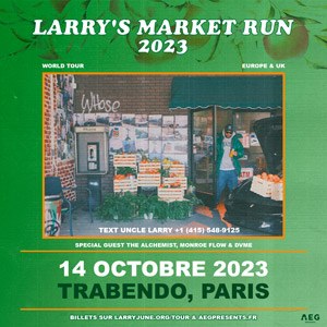 Larry June Le Trabendo samedi 14 octobre 2023