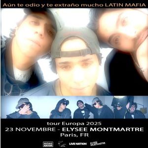 Latin Mafia en concert Elysée Montmartre le 23 novembre 2025