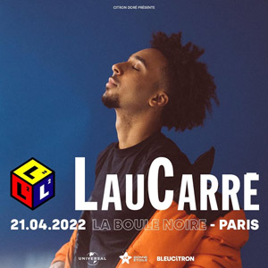 Laucarre en concert à La Boule Noire en avril 2022