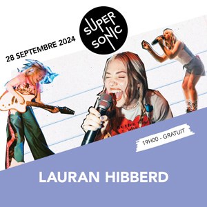 Lauran Hibberd en concert au Supersonic Records