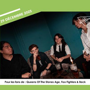 Les Cas Perdus + Fluzz + Lollydusk en concert Supersonic