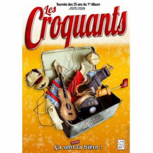 Les Croquants en concert Le Zebre de Belleville en mars 2026