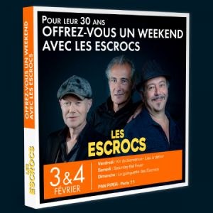Les Escrocs fêtent leurs 30 ans au Pan Piper