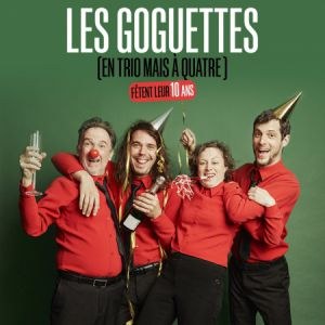 Les Goguettes en concert aux Folies Bergère en avril 2023