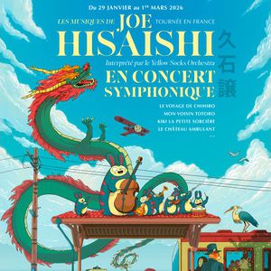 Les Musiques de Joe Hisaishi en concert Le Grand Rex en février 2026