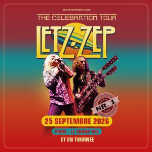 Letz Zep en concert Le Grand Rex en septembre 2026