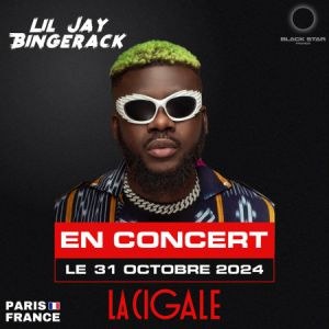 Lil Jay Bingerack en concert à La Cigale