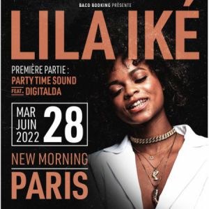 Lila Iké en concert au New Morning en juin 2022