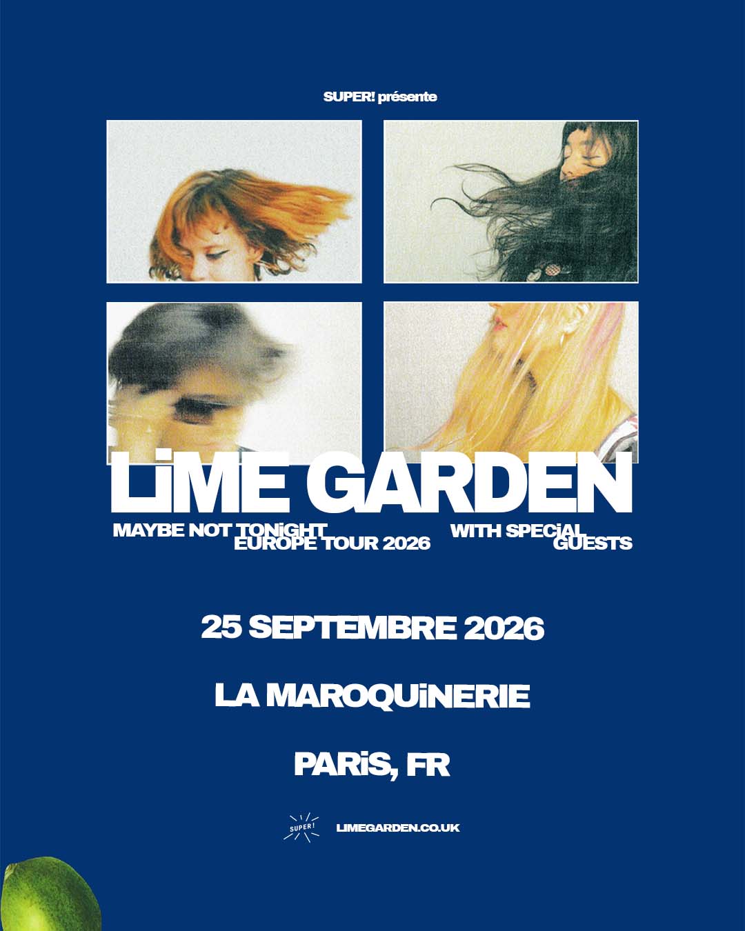 Lime Garden Concert La Maroquinerie Paris 2026
