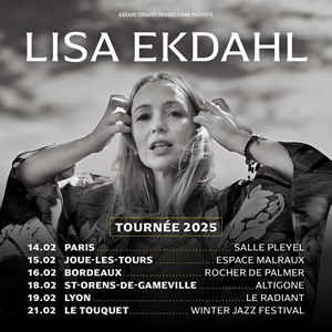 Lisa Ekdahl en concert à la Salle Pleyel en 2025