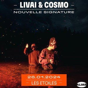 Livaï et Cosmo en concert Les Étoiles en janvier 2024