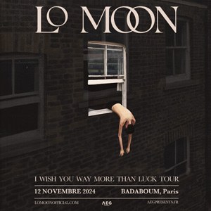 Lo Moon en concert à Badaboum en novembre 2024