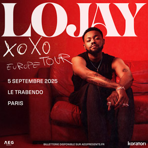 Lojay Music en concert Le Trabendo le 5 septembre 2025