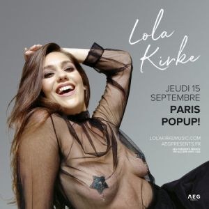 Lola Kirke en concert au Pop Up! en septembre 2022