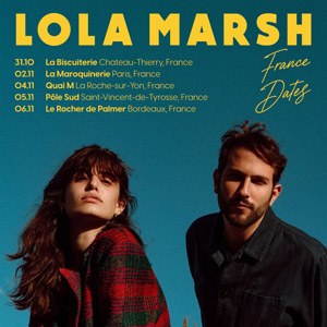 Lola Marsh en concert à La Maroquinerie en 2022