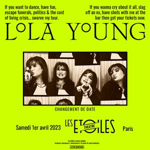 Lola Young Les Étoiles - Paris samedi 1er avril 2023