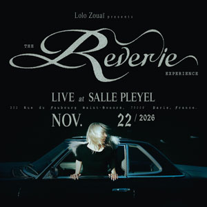 Lolo Zouaï Concert Salle Pleyel Paris 2026