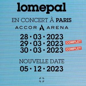 Lomepal en concert à l'Accor Arena le 4 décembre 2023