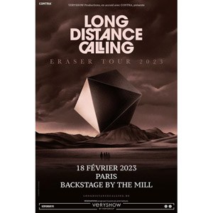 Long Distance Calling Backstage By the Mill - Paris samedi 18 février 2023