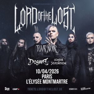 Lord Of The Lost en concert Elysée Montmartre le 10 avril 2026