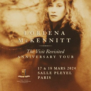 Loreena McKennitt en concert Salle Pleyel en mars 2024