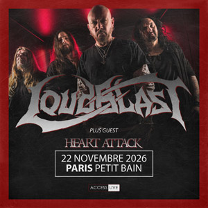 Loudblast en concert Petit Bain en novembre 2026