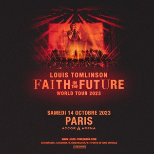 Louis Tomlinson Accor Arena - Paris samedi 14 octobre 2023