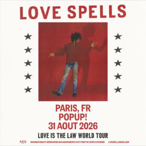 Love Spells Concert Pop Up! Paris 2026