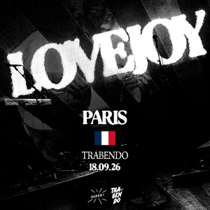 Lovejoy Concert Le Trabendo Paris 2026