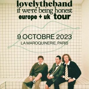 Lovelytheband en concert à La Maroquinerie le 9 octobre 2023