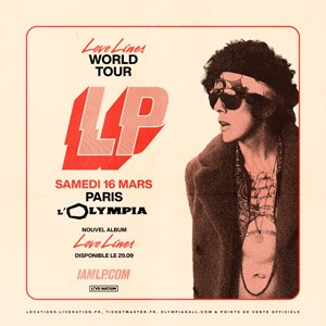 LP en concert à l'Olympia en mars 2024
