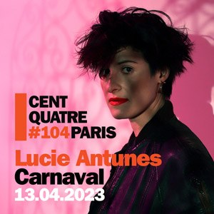 Lucie Antunes en concert au Centquatre en 2023