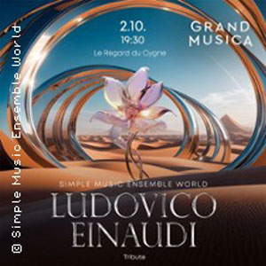 Ludovico Einaudi Concert Le Regard du Cygne Paris 2026