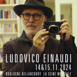 Ludovico Einaudi en concert à La Seine Musicale en 2024