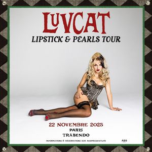 Luvcat en concert Le Trabendo le 22 novembre 2025