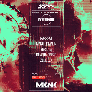 Lycanthropie : RABBeAT + Manu le Malin + Ybrid + Zélie.LVX - Mia Mao Paris