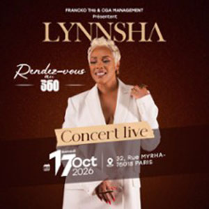 Lynnsha Concert Le 360 Music Factory Paris 2026
